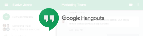 Google Hangouts – For Google users that don’t need anything fancy