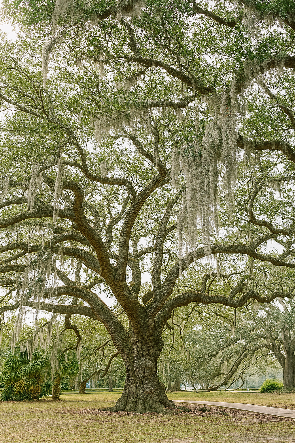 Oak tree landscape element — Highlake Baton Rouge design inspiration