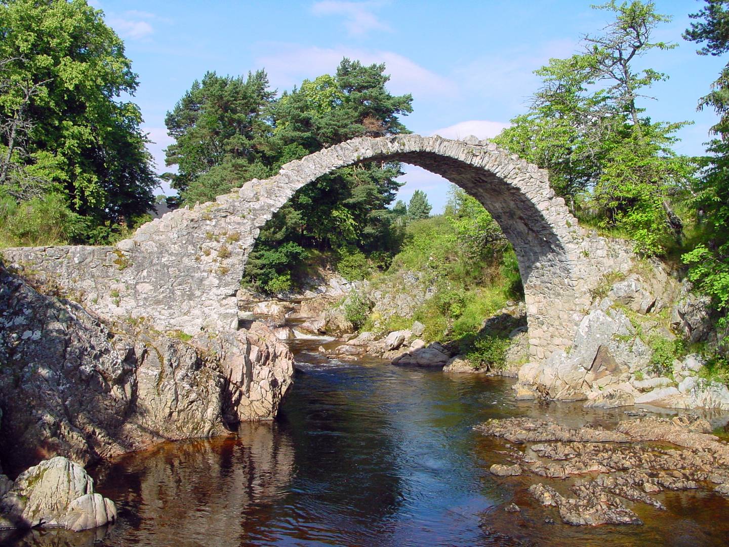 Carrbridge Packhorse Bridge