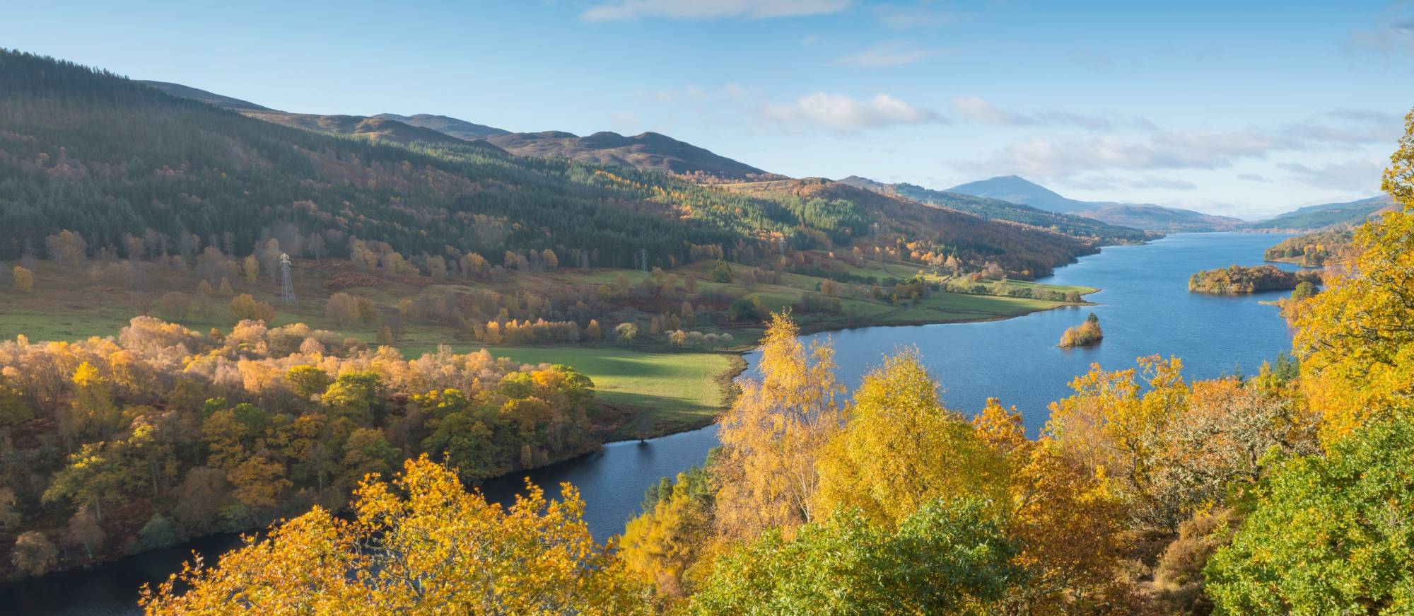 Loch Tummel and Tummel Bridge