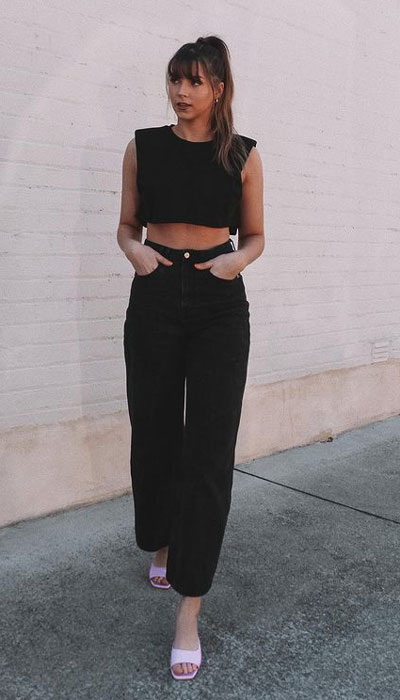 26 Preppy black styles to Start Wearing Now. Preppy summer outfits via higiggle.com