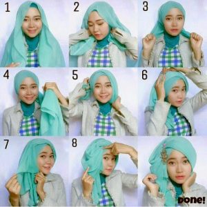 42 Cara Memakai Jilbab Segi Empat Simple dan Anggun  HijabYuk.com