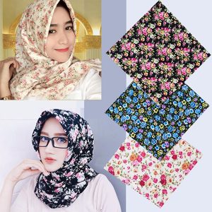 Kumpulan Motif Jilbab  Terbaru Segiempat dan Pashmina 