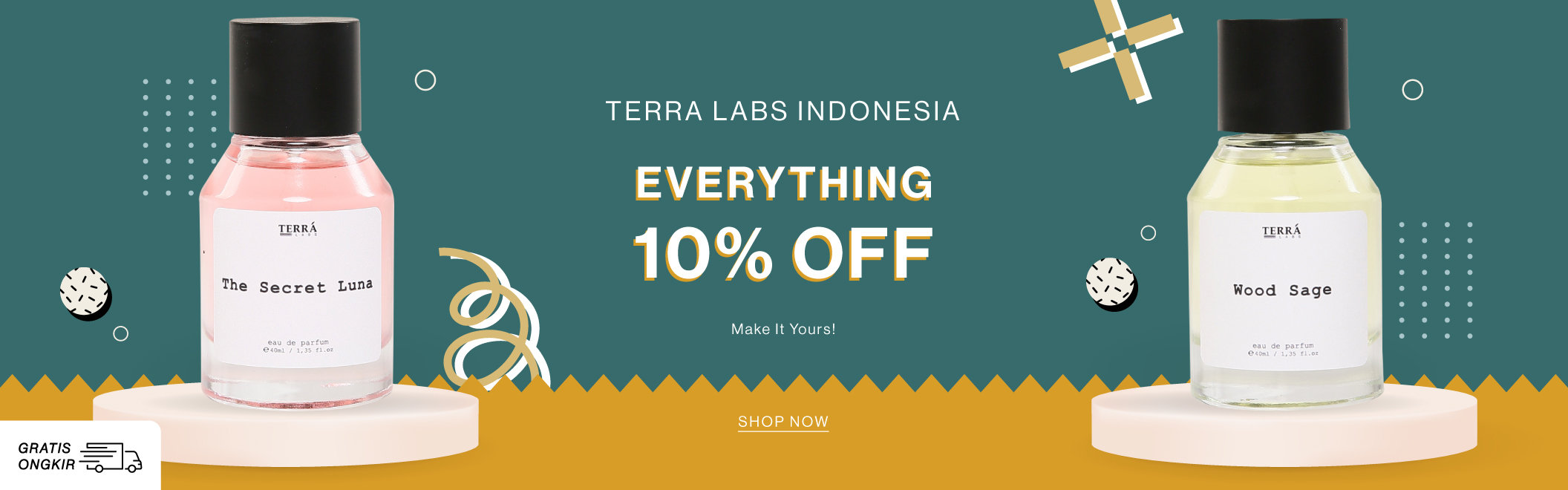 Terra Labs Indonesia All Items Sale 10%