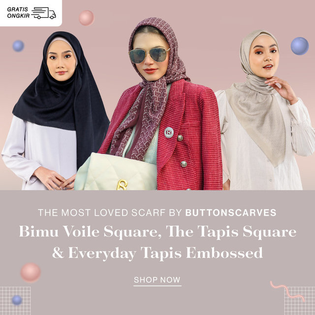 The Most Loved Scarf by Buttonscarves