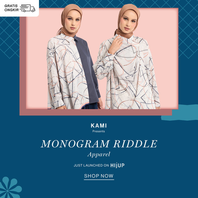 Kami Presents Monogram Riddle Apparel