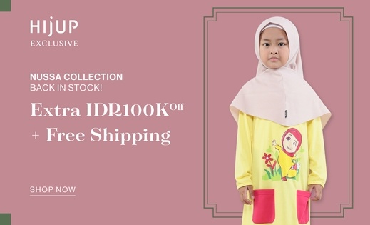 HIJUP EXCLUSIVE NUSSA Collection Back in Stock!