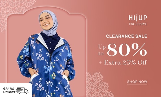 HIJUP EXCLUSIVE Clearance SALE Up To 80% + Extra 25% OFF
