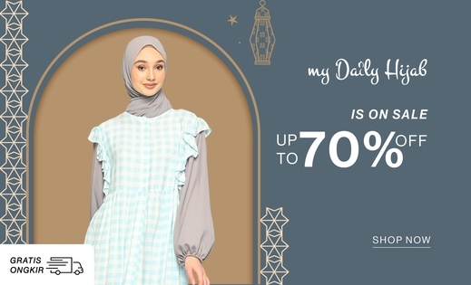 My Daily Hijab Sale Up to 70%