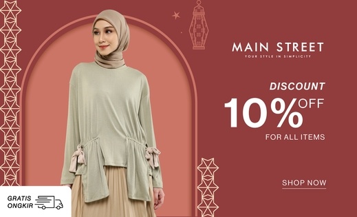 Main Street All Items Sale 10%