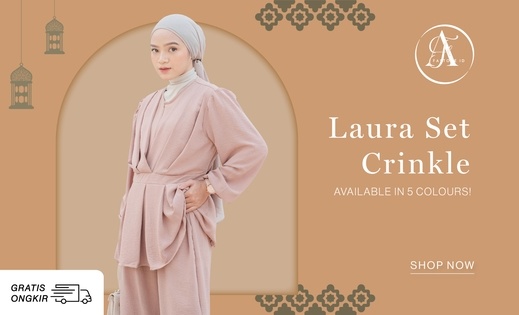 Fastore.id Laura Set Crinkle