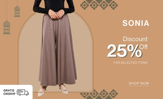 Sonia Sale 25%