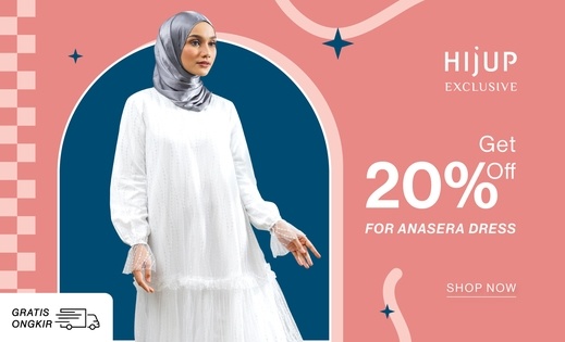 Hijup Essentials - Anasera Dress Sale 20%