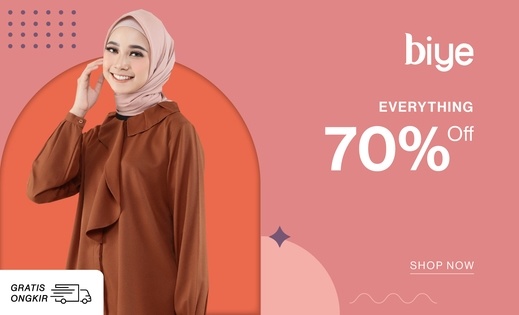 Biye Indonesia Sale All Items 70%