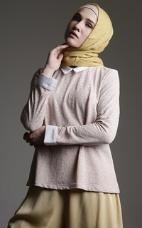 Blouse Blouse Garden Rose Choco Milk-107161
