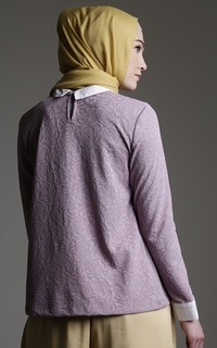 Blouse Blouse Garden Rose Purple-107163