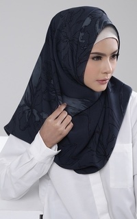 Pashmina Shawl Orchid Navy