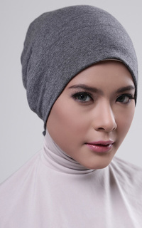 Scarf Cap Basic Ciput Misty Dark Grey