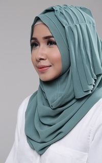 Pashmina Arabian Hijab Green Tosca-111293