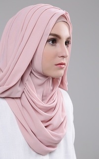 Pashmina Arabian Hijab Dusty Pink-111296