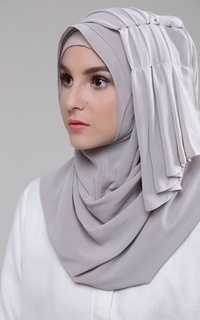 Pashmina Arabian Hijab Light Grey-111297