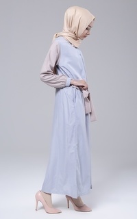 Long Dress Aya Dress Grey-Mocca-122239