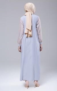 Long Dress Aya Dress Grey-Mocca-122242
