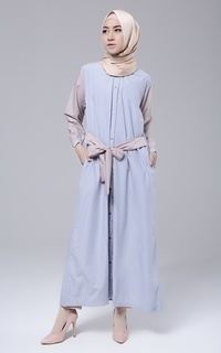 Long Dress Aya Dress Grey-Mocca-122243