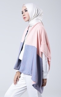 Cardigan Ginata Outer Peach-Blue-132092