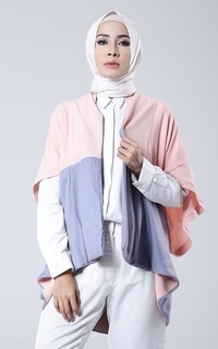 Cardigan Ginata Outer Peach-Blue-132095