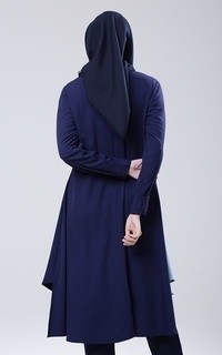 Tunik Devina Tunik Navy Mix Beige-136767