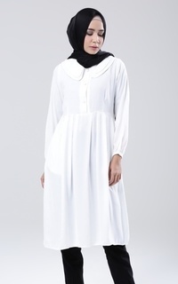 Blus Astya Tunic Ivory (F)-139627