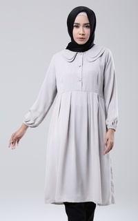 Blus Astya Tunic Grey (E)-139629