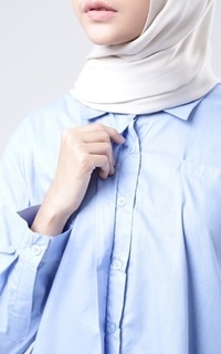 Blus Mojo Blouse Blue-156125