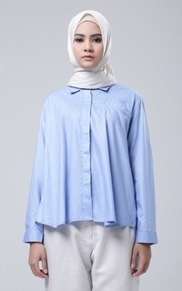 Blus Mojo Blouse Blue-156127