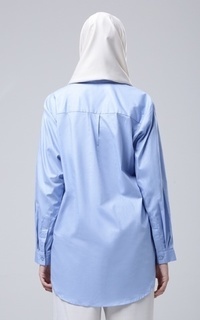 Blus Mojo Blouse Blue-156128