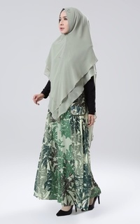 Gamis Adelia Rimba Set Jungle Green-184725