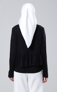 Blus Kanay Top Black-190048