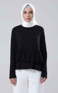 Blus Kanay Top Black-190049