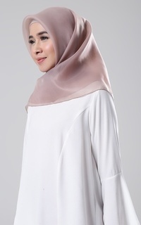 Printed Scarf Camelia Scarf Choco Beige-195501