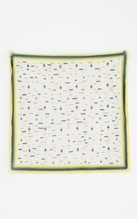 Printed Scarf Shasa Scarf Broken White-196584