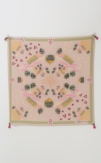 Hijab Motif New Scarf Square Saharan Nude-199102