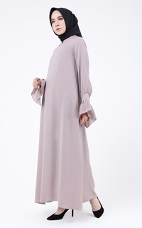 Gamis Sofia Dress Grey-200385