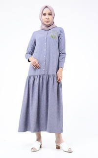 Long Dress Noah Dress Blue Jeans-204821