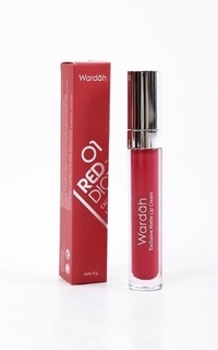products New Wardah Exclusive Matte Lip Cream 01 Red-Dicted Red-Dicted-206710