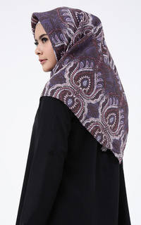 Hijab Motif Waliyah Scarf with Rubber Hair