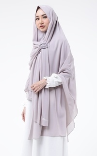 Instant Hijab Calandra 3L Khimar Grey