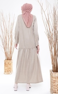 Long Dress Noah Dress Champagne-233528