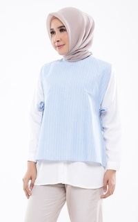 Blus Cila Set Blue-236260