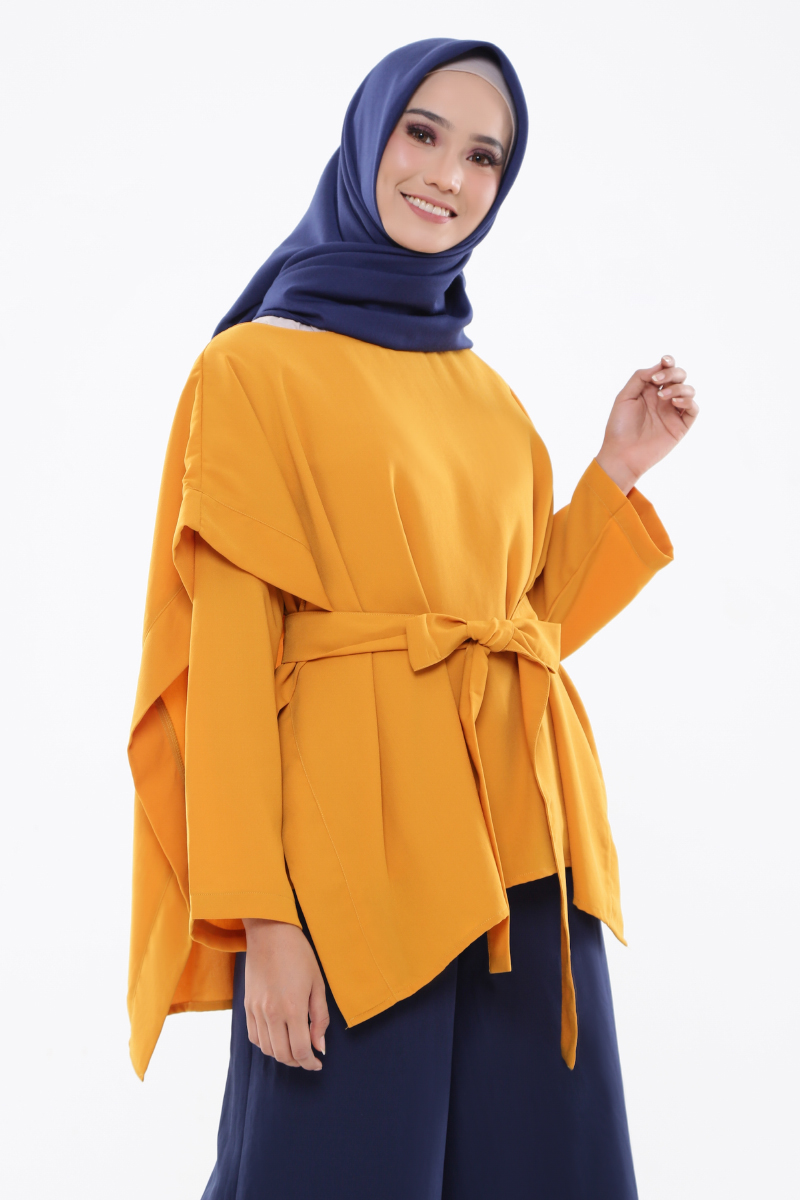 Jilbab Kuning  Mustard Cocok Dengan Baju  Warna  Apa  Model 